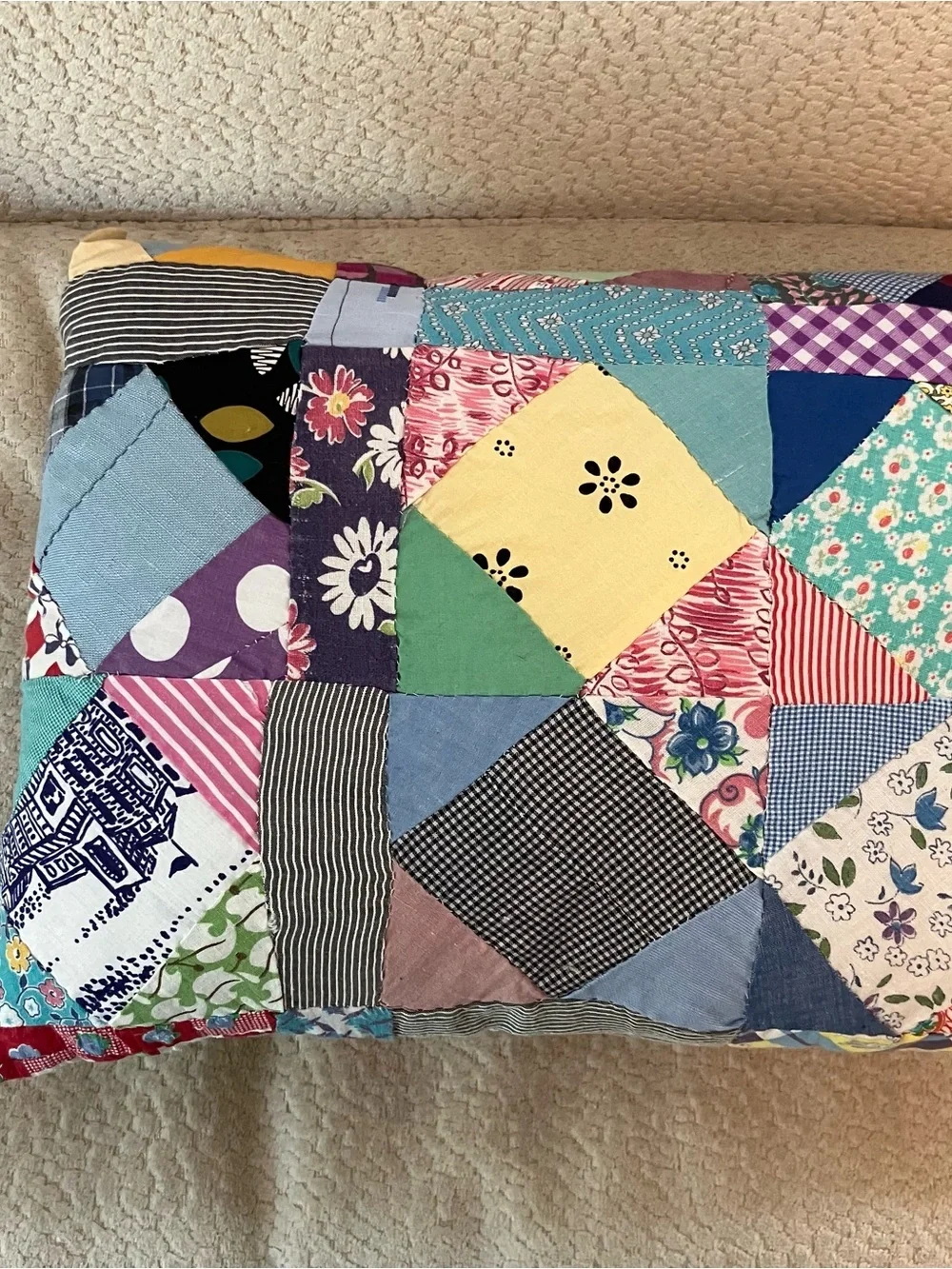 N/A handmade throw